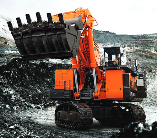 Escavatore frontale cingolato - EX5600-7 - HITACHI Construction Machinery - per miniere e cave