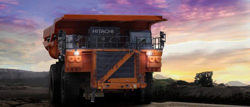 Dumper rigido - EH4000AC-5 - HITACHI Construction Machinery - con motore diesel / per miniere e cave / per applicazioni minerarie