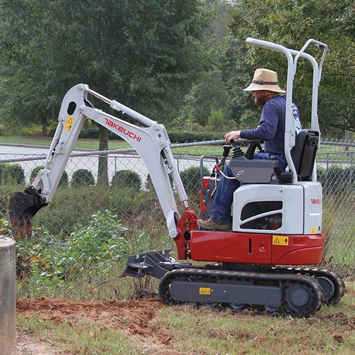 Miniescavatore - TB210R - TAKEUCHI - cingolato / Tier 4 intermedia / per cantiere di costruzione