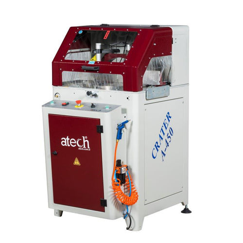 Troncatrice angolare - A-450 - ATECH MACHINE - orizzontale / verticale / per alluminio