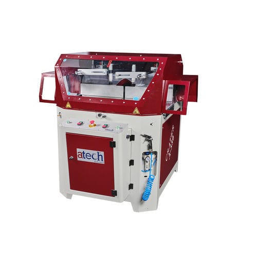Troncatrice angolare - A-550 - ATECH MACHINE - orizzontale / verticale / per alluminio