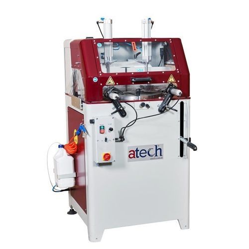 Troncatrice angolare - M-450/IL - ATECH MACHINE - verticale / per alluminio / per legno