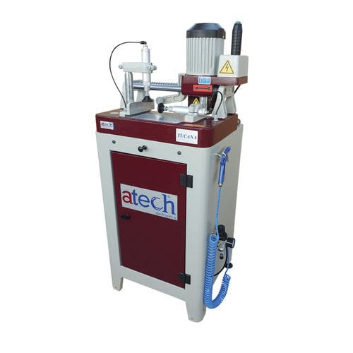 Intestatrice per alluminio - TUCANA-3 - ATECH MACHINE - per PVC / per profilati PVC / per profilati in alluminio