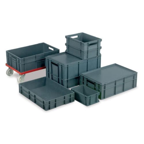 Cassetta in plastica - PC series - Redhill Manufacturing - di stoccaggio / da trasporto / con impugnature
