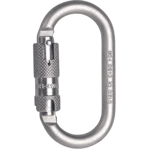 Moschettone con blocco - 0808003099999 - CERVA GROUP a.s - in acciaio zincato / ovale
