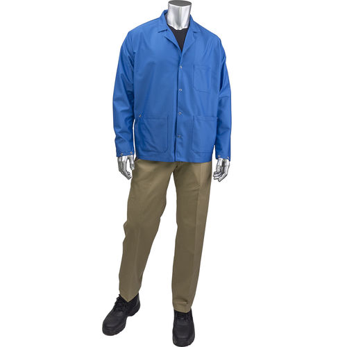 Camice lungo da lavoro - BR16-45RB series - Pip global - antistatico / in poliestere / in carbonio