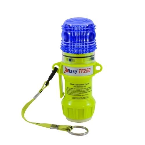 Segnalatore luminoso flash - 939-TF250-B-ASY - Pip global - LED / portatile / blu