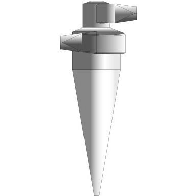 Separatore di particelle - Anhydro - centrifugo / inerziale