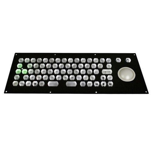 Tastiera ad incastro - CK-KB373132-50TBPKKL - Clickin Industrial Co., Ltd. - con microinterruttori / con trackball / con mouse