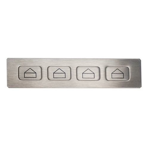 Tastiera numerica 4 tasti - CK-FU11627 - Clickin Industrial Co., Ltd. - ad incastro / in acciaio inossidabile / antivandalismo