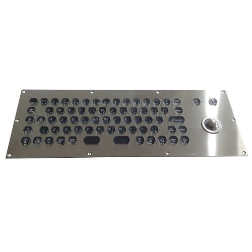 Tastiera ad incastro - CK-KB373132-25TBPKBL - Clickin Industrial Co., Ltd. - con microinterruttori / con trackball / con mouse