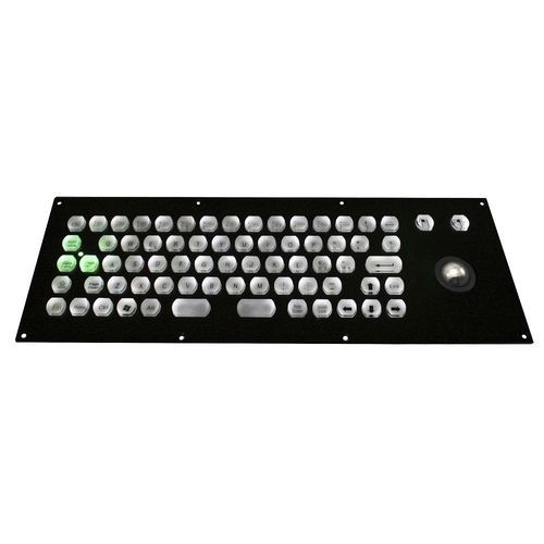 Tastiera ad incastro - CK-KB373132-25TBPKKL - Clickin Industrial Co., Ltd. - con microinterruttori / con trackball / con mouse