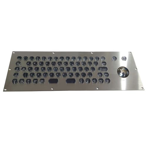 Tastiera ad incastro - CK-KB373132-38TBPKBL - Clickin Industrial Co., Ltd. - con microinterruttori / con trackball / con mouse