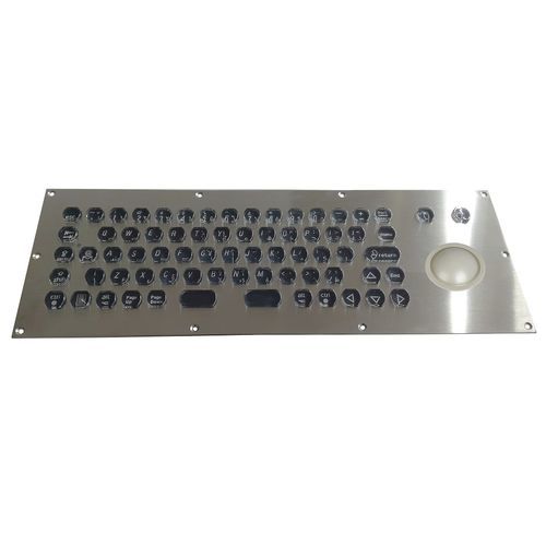 Tastiera ad incastro - CK-KB373132-50TBPKBL - Clickin Industrial Co., Ltd. - con microinterruttori / con trackball / con mouse