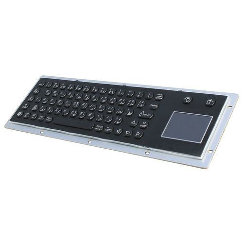 Tastiera ad incastro - CK-KB370110-TPBK - Clickin Industrial Co., Ltd. - contatto carbonio / con touchpad / con mouse