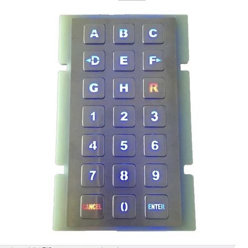 Tastiera numerica 21 tasti - CK-KE237123-BL - Clickin Industrial Co., Ltd. - ad incastro / in acciaio inossidabile / antivandalismo