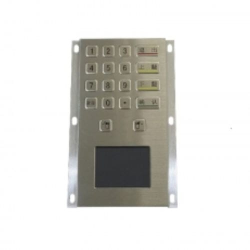 Touchpad industriale - CK-KB120196-TP - Clickin Industrial Co., Ltd. - in acciaio inossidabile / a tenuta stagna / IP65