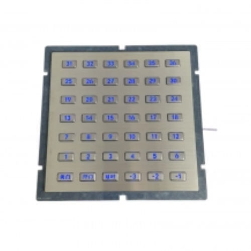Tastiera numerica 42 tasti - CK-KE3IN1 - Clickin Industrial Co., Ltd. - ad incastro / in acciaio inossidabile spazzolato / in acciaio inossidabile