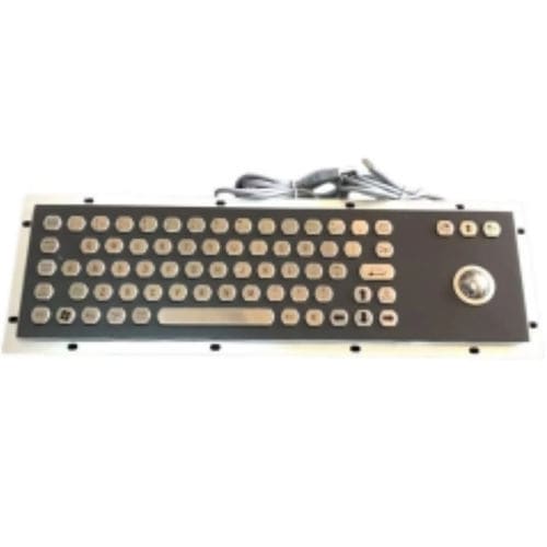 Tastiera ad incastro - CK-KB370110-25TBBK - Clickin Industrial Co., Ltd. - contatto carbonio / con trackball / con mouse