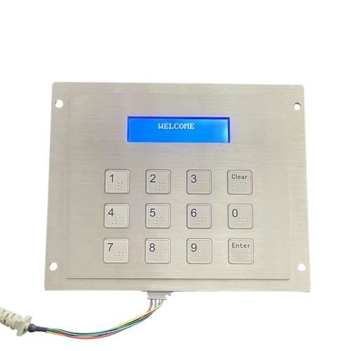 Tastiera numerica 12 tasti - CK-KE3IN1-LCD - Clickin Industrial Co., Ltd. - ad incastro / in acciaio inox 304 / USB