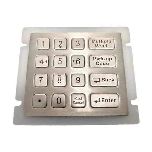 Tastiera numerica 16 tasti - CK-KE10090-BLNG - Clickin Industrial Co., Ltd. - ad incastro / in acciaio inox 304 / USB