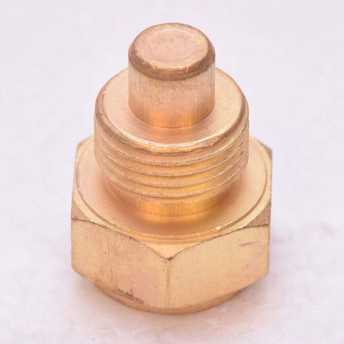 Tappo shut off - Paani Precision Products LLP - a testa esagonale / maschio / in ottone