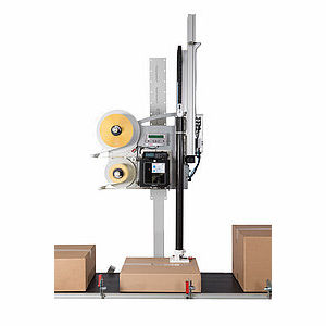 Stampante-applicatore di etichette autoadesive - Legi-Air 6000 - Weber Marking Systems - per applicazione sulla parte superiore del prodotto / per applicazione laterale / per imballaggi
