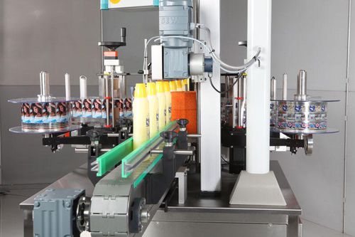 Etichettatrice automatica - Geset 300 - Weber Marking Systems - per bottiglie / rotativa / a doppia faccia