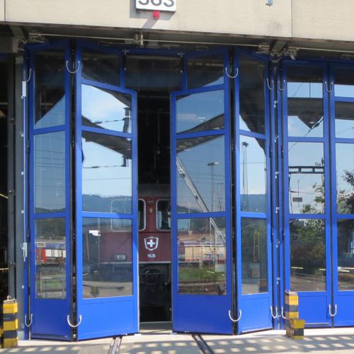 Porta a libro - ST602F Strong - Schneider Torsysteme Gesellschaft m.b.H - in acciaio / in vetro / vetrata