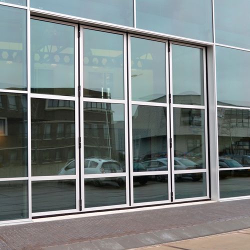 Porta a libro - THERMO AL603SF - Schneider Torsysteme Gesellschaft m.b.H - scorrevole / in alluminio / in vetro