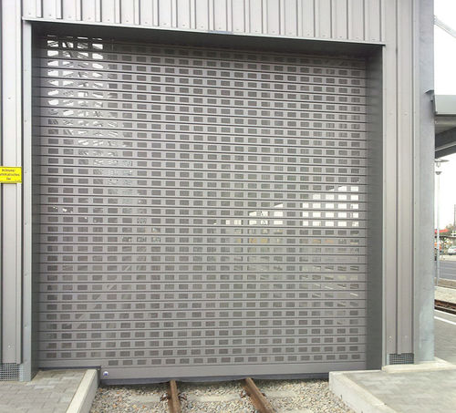 Porta ad avvolgimento - AR1 - Schneider Torsysteme Gesellschaft m.b.H - in alluminio anodizzato / per interno / di grandi dimensioni