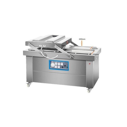 Macchina di confezionamento sottovuoto - DZ600/4S - Shandong Kangbeite Food Packaging Machinery Co., Ltd. - semiautomatica / a doppia campana / per alimenti