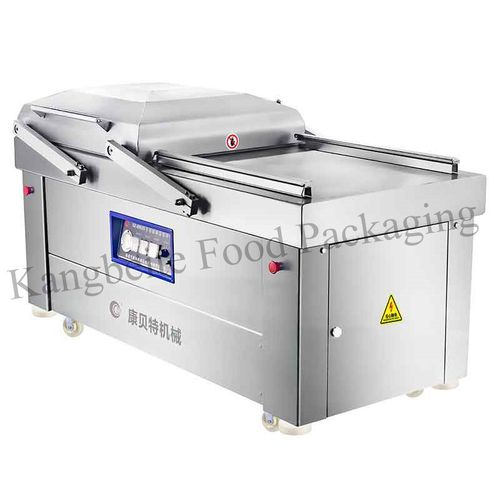 Macchina di confezionamento sottovuoto - DZ600/2S - Shandong Kangbeite Food Packaging Machinery Co., Ltd. - semiautomatica / a doppia campana / per alimenti
