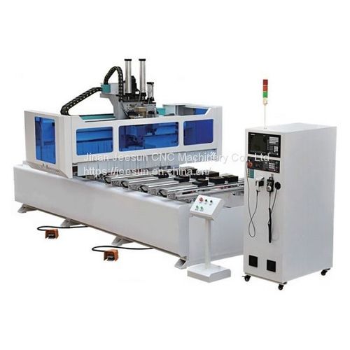 Contornatrice CNC - JSW-1325D - Jinan Jeesun CNC Machinery Co., Ltd - 3 assi / a mandrino / per legno
