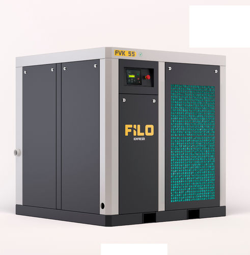 Compressore a vite - FVK series - yenici compressor co - d'aria / con motore elettrico / fisso