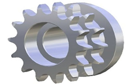 Pignone per catene - Z14 1/2 - Codimar S.L. - a dentatura diritta / singolo / doppio