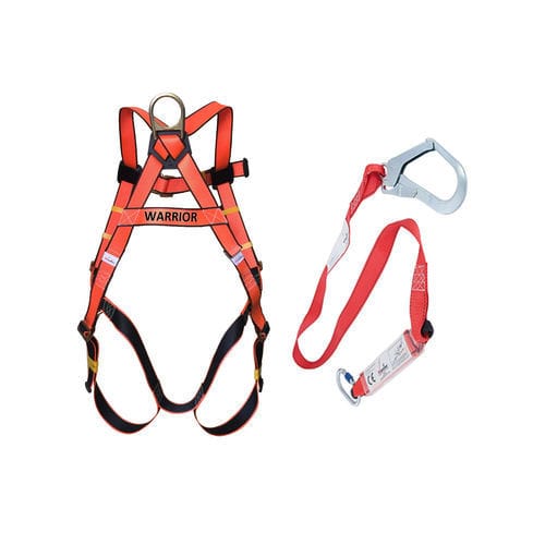 Imbracatura per corpo intero - WR1018 - Warrior Safety Shoes - di sicurezza / con punto di ancoraggio dorsale / EN 361