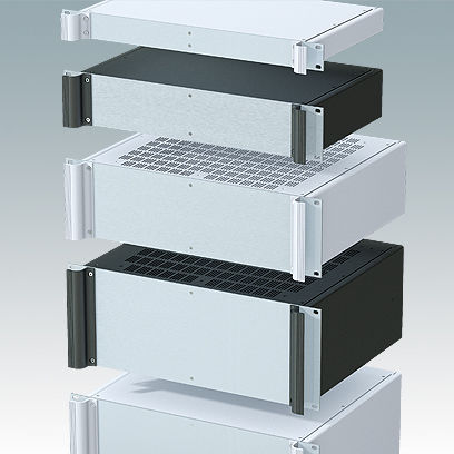Scatola rack 19" - Combimet - Metcase - rettangolare / modulare / in alluminio