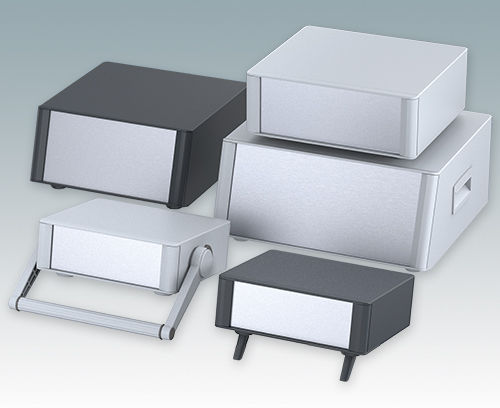 Scatola portatile - Technomet - Metcase - rettangolare / modulare / in alluminio
