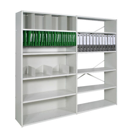 Scaffalatura per ufficio - DELTA EDGE - Ancostorage - con ripiani / regolabile / portadocumenti
