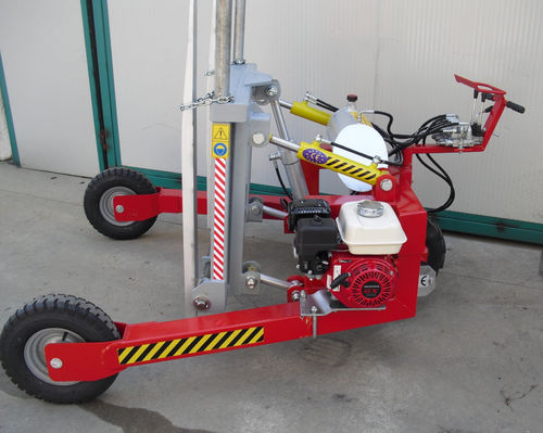 Carrello elevatore elettroidraulico - SM200-15 - TECNOMECCANICA - a timone con guida da terra / per l'industria del legno / per movimentazione