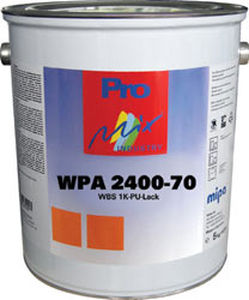 Vernice trasparente di finitura - WPA 2400-70 - Mipa Coating France - monocomponente / in poliuretano