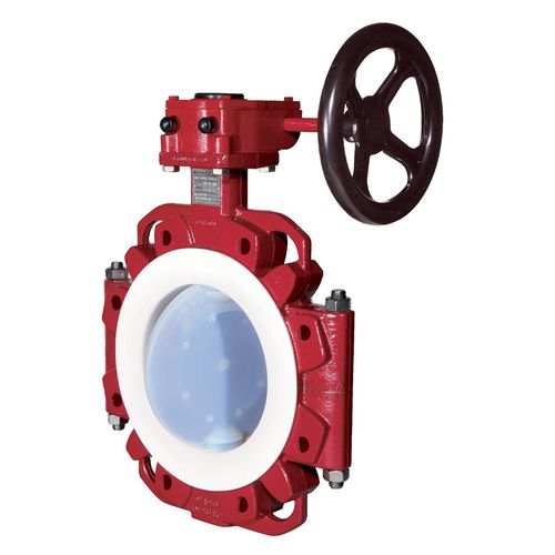 Valvola tipo lug - NK series - Richter Chemie Technik - a farfalla / con volante / di arresto