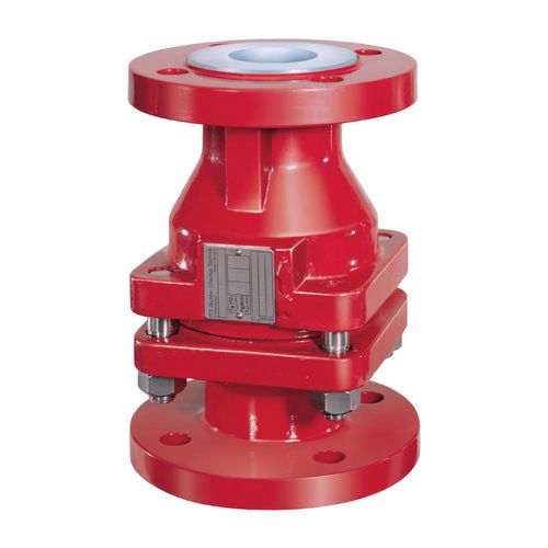Valvola di ritegno a sfera - BC, CV series - Richter Chemie Technik - per gas / con flangia / per vapore