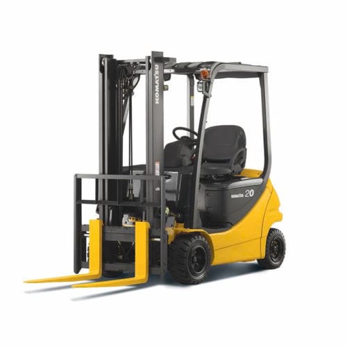 Carrello elevatore elettrico - AE50 - Komatsu Construction and Mining Equipment - con alimentazione a batteria / con conducente seduto / per uso esterno