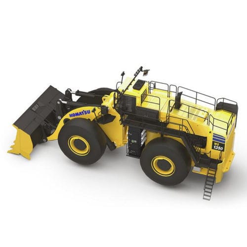 Pala su ruote - WE1350 - Komatsu Construction and Mining Equipment - rigida / per applicazioni minerarie / ibrida