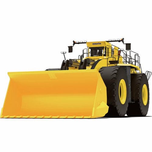 Pala su ruote - WE2350 - Komatsu Construction and Mining Equipment - articolata / di grandi dimensioni / per applicazioni minerarie