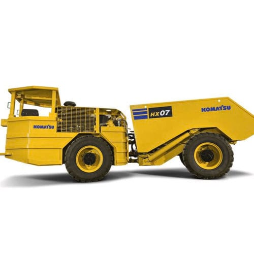 Camion per carichi pesanti - HX07 - Komatsu Construction and Mining Equipment - per lavoro sotterraneo / per subappalto
