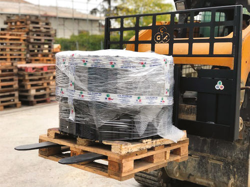 Forca per pallet autolivellante - CGA ricambi - per carrello elevatore / in acciaio