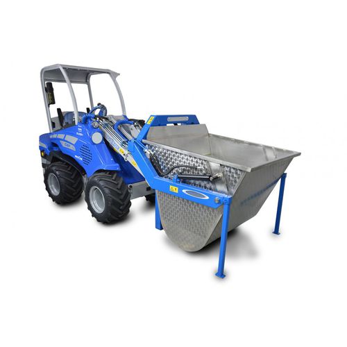 Dumper gommato - C890430 - Multione - idraulico / a scarico frontale
